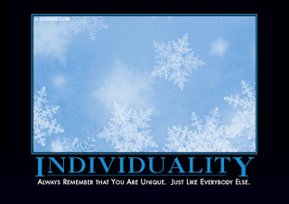 Individuality Demotivater