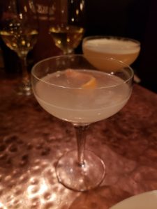 Amazing cocktails at the Queens Arms