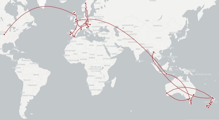My travels around the world after a year of travel